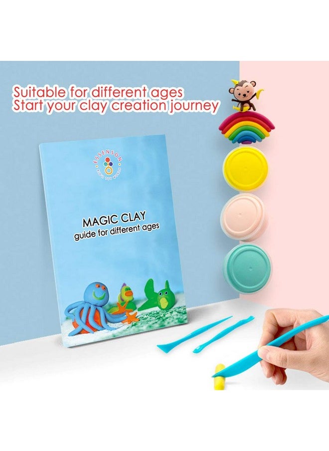 ESSENSON - Modeling Clay Kit - 24 Colors Air Dry Ultra Light Soft & Stretchy Diy Molding Clay With Tools, Kids Art Crafts Gift For Boys & Girls Age 3-12 Year Olds - Image 1