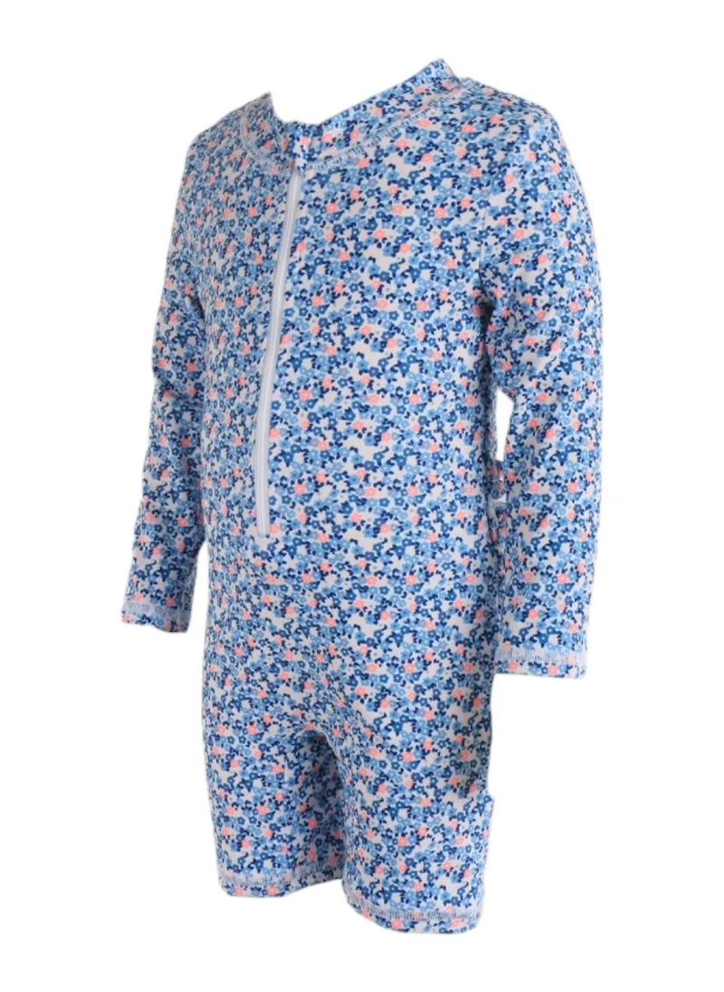 دىدانيالا D' Daniela - Floral Breeze Blue Swimwear - Blue