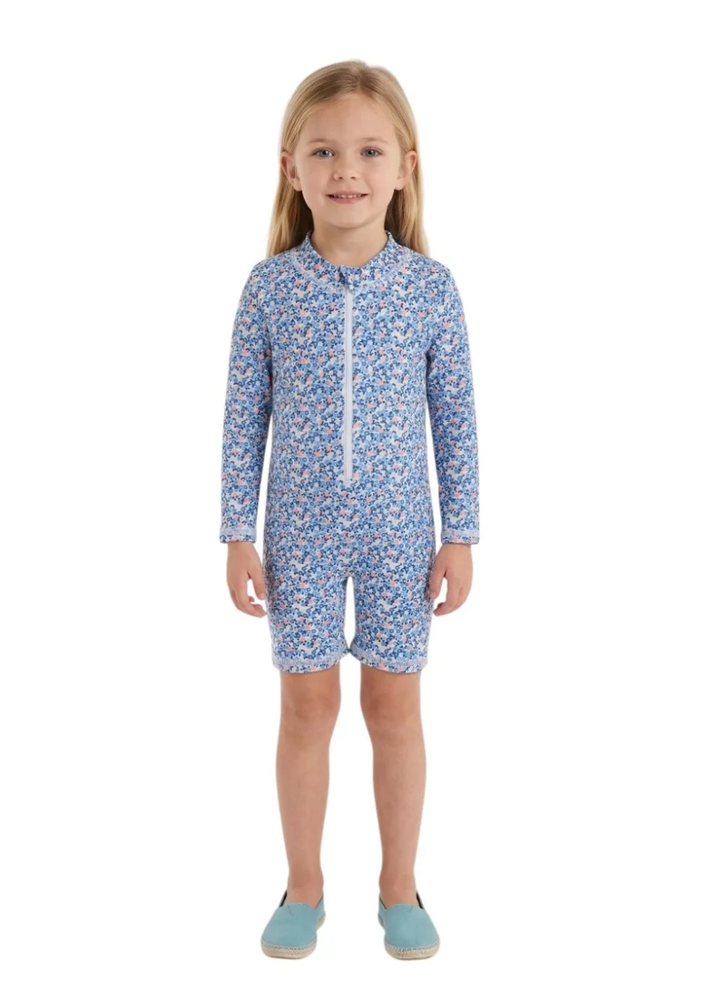 D'daniela D' Daniela - Floral Breeze Blue Swimwear - Blue