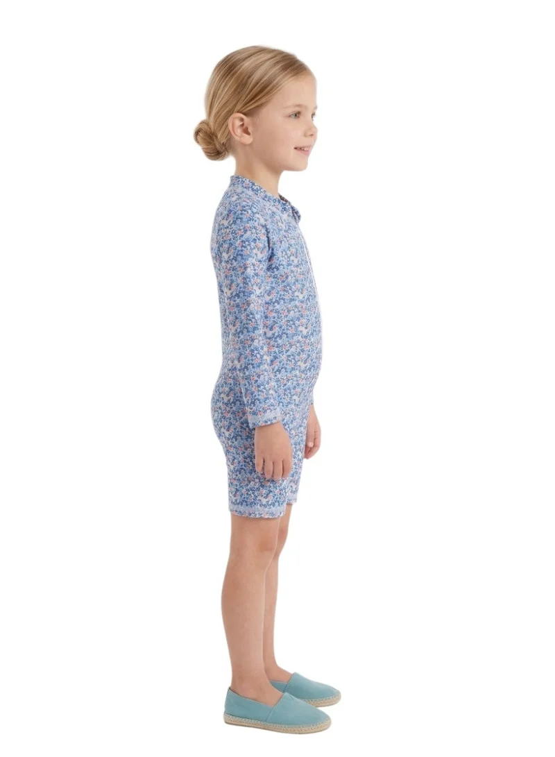 D'daniela D' Daniela - Floral Breeze Blue Swimwear - Blue