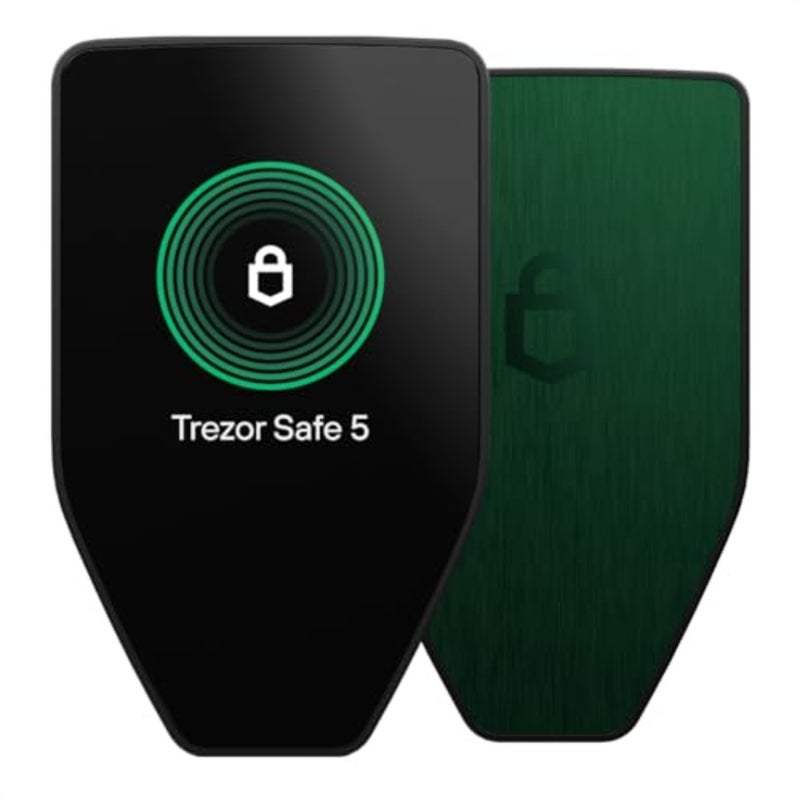 Safe 5 - Crypto Hardware Wallet with Secure Element and Passphrase, Color Touchscreen and Haptic Feedback, Protect your Bitcoin and Digital Assets - Image 1