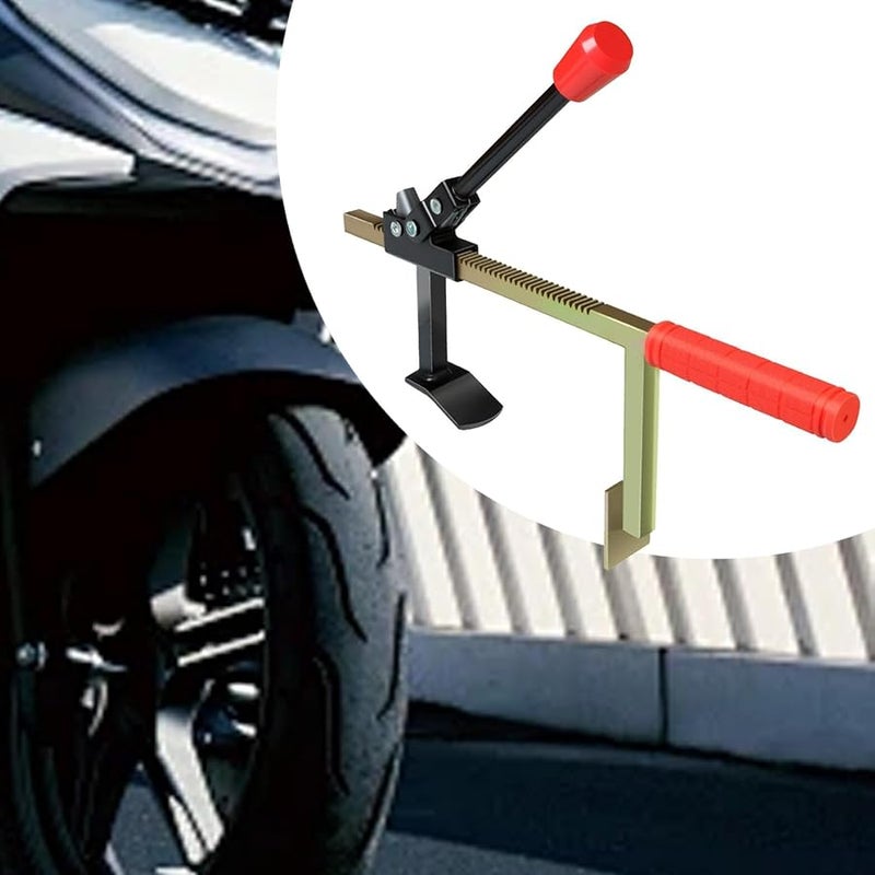 أداة تغيير الإطارات اليدوية 42 سم × 14 سم × 5 سم لتثبيت وإزالة إطارات السيارات والشاحنات والدراجات النارية - Image 4