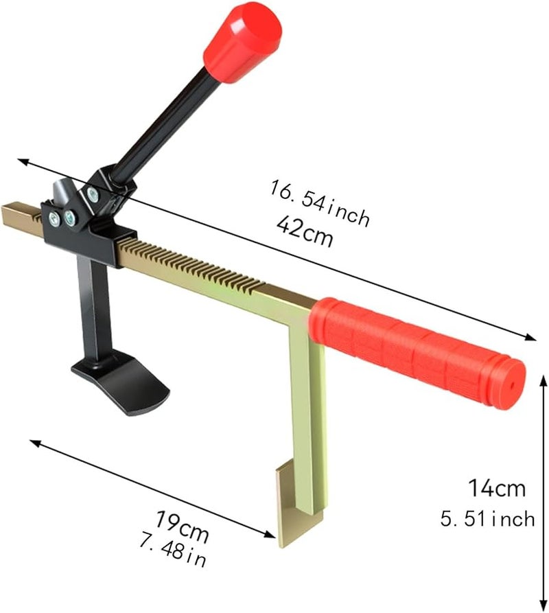 أداة تغيير الإطارات اليدوية 42 سم × 14 سم × 5 سم لتثبيت وإزالة إطارات السيارات والشاحنات والدراجات النارية - Image 3