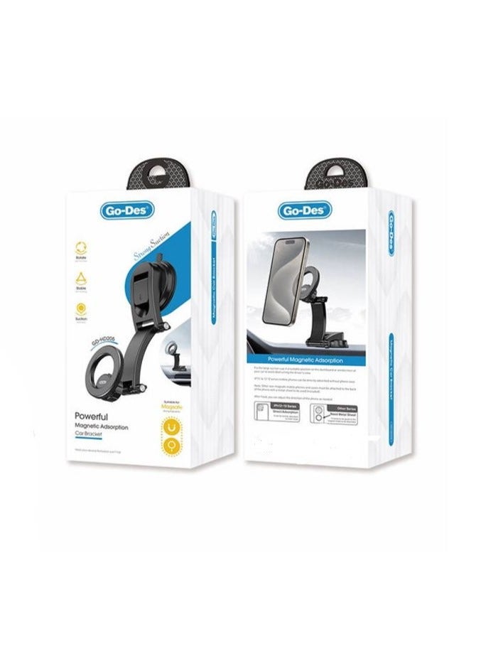GO-DES Go Des GD-HD205 Strong Magnetic Slideable Car Phone Holder - Image 3