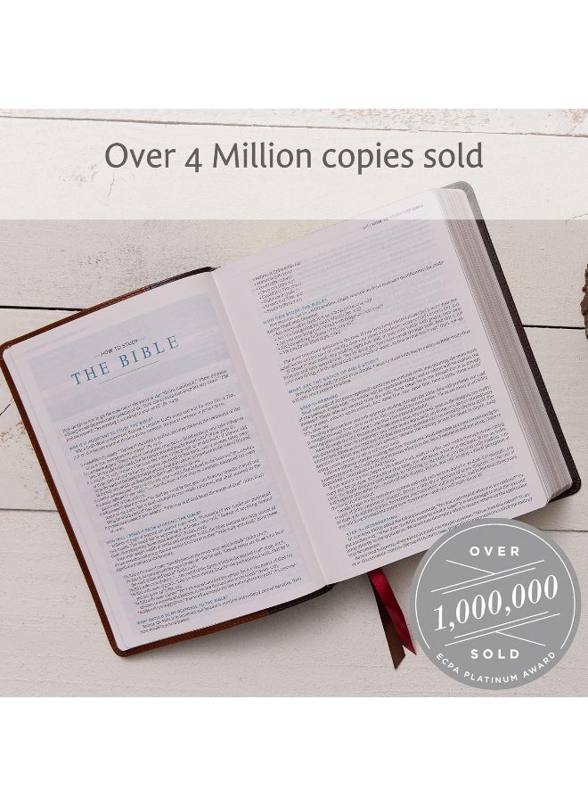 null - ESV, MacArthur Study Bible, 2nd Edition, Leathersoft, Brown: Unleashing God's Truth One Verse at a Time - Image 1