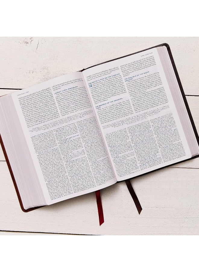 null - ESV, MacArthur Study Bible, 2nd Edition, Leathersoft, Brown: Unleashing God's Truth One Verse at a Time - Image 1