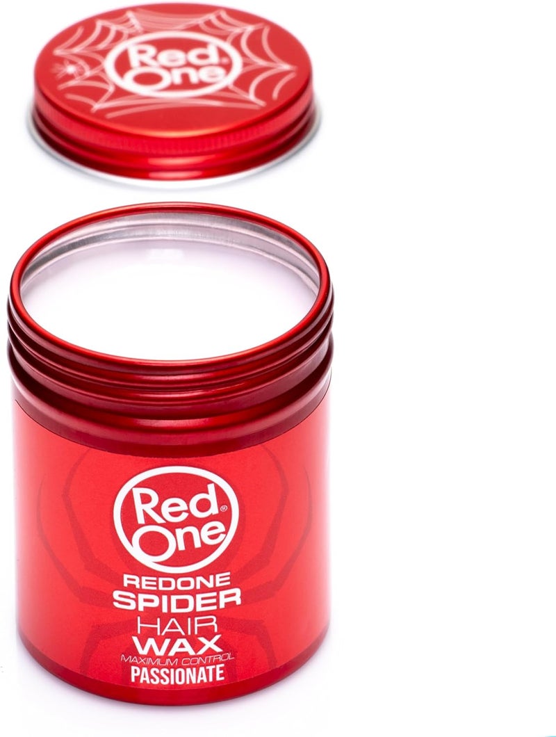 Redone Spider Hair Wax Passionate 100ml | Maximum Control | Flexible Hold | Medium Shine Look | Women and Men Wax | Ultra Holding Effect - Image 2