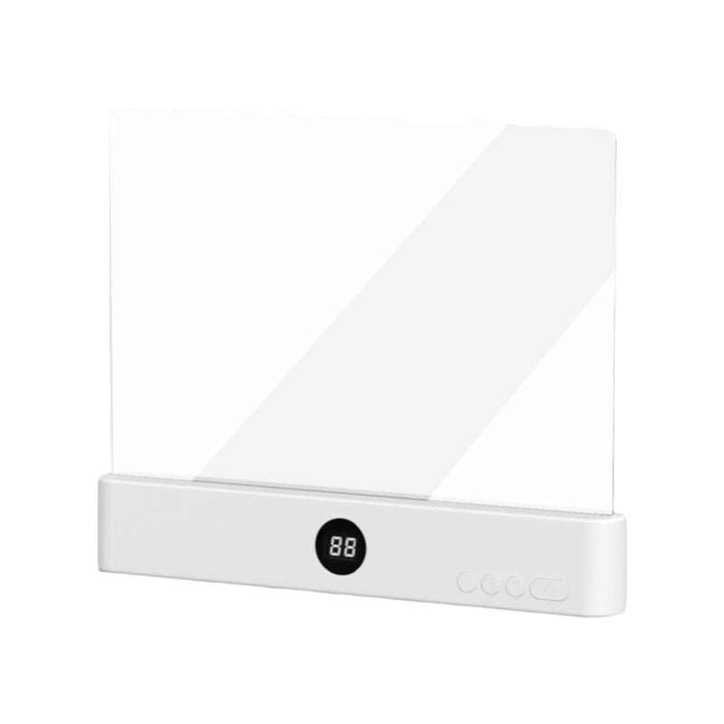 LED Flat Reading Light Rechargeable Reading Light Dormitory Bedroom Portable Student Night Light - Image 1