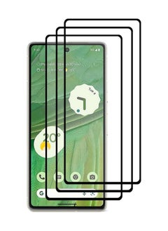 FARROBIZZ 3 Pack for Google Pixel 7 Screen Protector Tempered Glass, Protective Film Easy Installation Anti Scratch Bubble Free (Google Pixel 7)  - Image 1