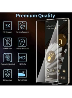 FARROBIZZ 3 Pack for Google Pixel 7 Screen Protector Tempered Glass, Protective Film Easy Installation Anti Scratch Bubble Free (Google Pixel 7)  - Image 2