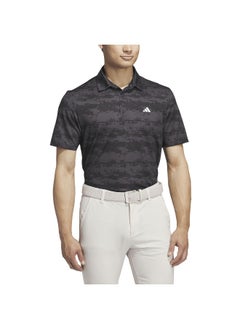 Adidas Adidas Ult365 H.Rdy P Grey Golf Polo Shirts For Men S  - Image 4