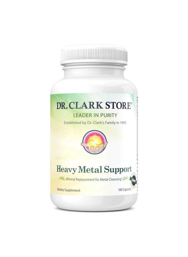 Dr Clark Store Heavy Metal Support, Mineral Replacement for Metal Cleansing, 100 Capsules - Image 1