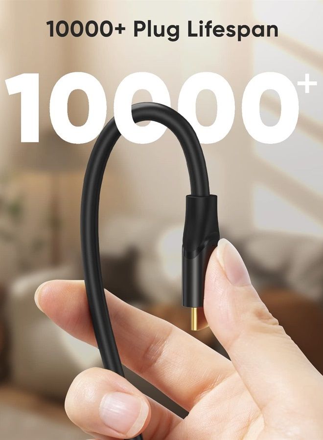 CableCreation كابل USB C إلى USB A بطول 5 أقدام، كابل بيانات USB 3.1، USB 3.2 Gen2 بسرعة 10 جيجابت في الثانية، Android Auto 3A لأجهزة SSD الخارجية MacBook Pro iPad، Galaxy S23، إلخ، 1.5 متر رمادي - Image 2