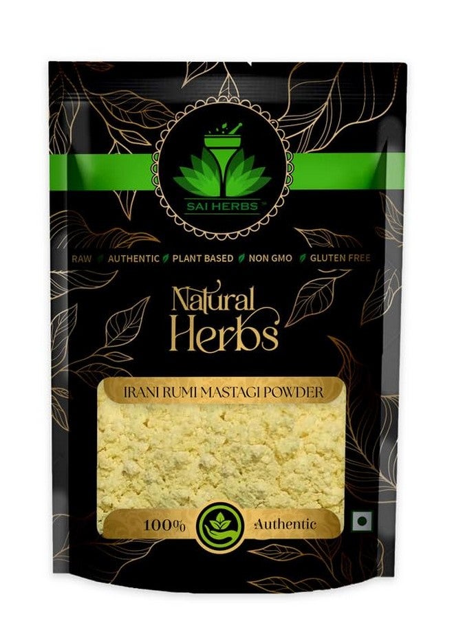 SAI HERBS Rumi Mastagi Pdr. - Mastangi Pdr. - Pistacia Lenticus Pdr. - Mastic Gum Pdr. - Pure & Natural (50 Grams) - Image 1