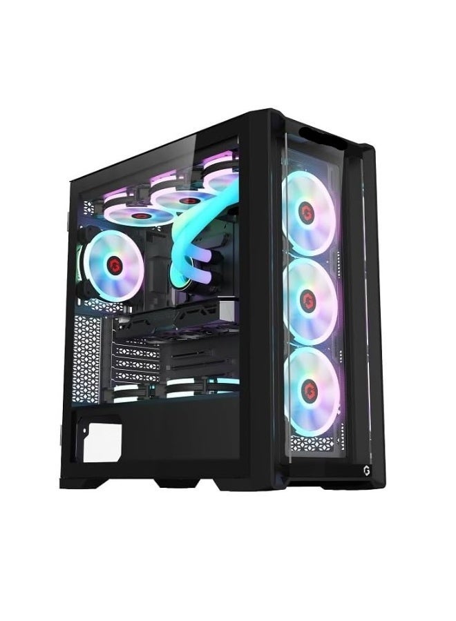 جهاز كمبيوتر ألعاب و محطة عمل بميزانية برجية: معالج CORE I9 | بطاقة رسومات RTX 3050 بسعة 8GB | ذاكرة RAM بسعة 32GB | 1TB NVME | ويندوز 11 | جاهز للواي فاي و البلوتوث - Image 1