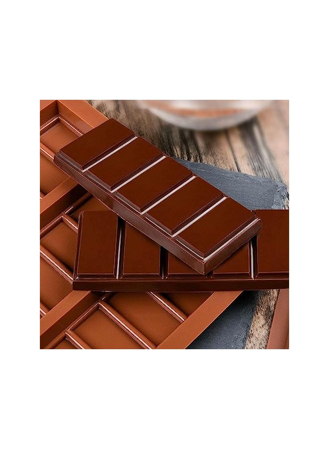 PROMASS Chocolate Bar Molds - Silicone Break Apart Protein and Rectangle Chocolate Bar Sweet Molds, Silicone Bakeware Wax Melt Molds, Pack of 2 - Image 3