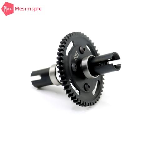 Mesimsple Third Version 50t Differential Spool Locker Set for Arrma 1/7 Felony Infraction Limitless Mojave 6S Diff Locker 1/8 Kraton Outcast Notorious Talion 6s Series Upgrades Part Silver - Image 4