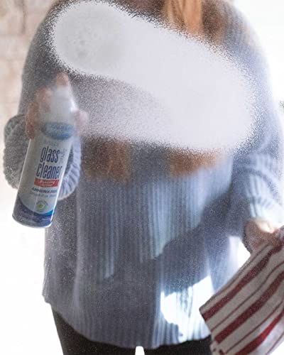 Sprayway سبراي واي منظف زجاج برذاذ رغوي لسطح لامع خالي من الخطوط للاستخدام المنزلي والسيارات، 19 أونصة، عبوة من 12 - Image 4