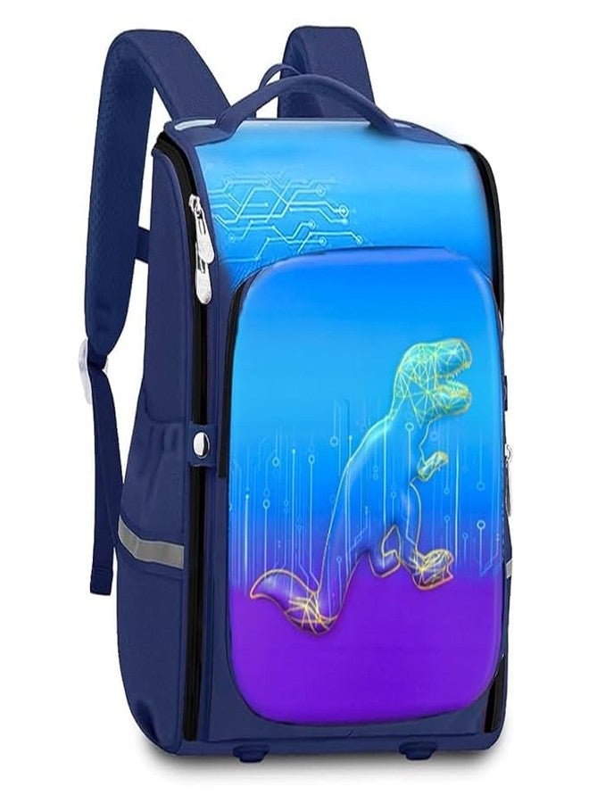 Dangfly Backpack 41cm height for big Kids, 3D Embossed Design, Stylish and Durable Water-Resistant school Bag for Boys and Girls, Cute Cartoon Style, Ideal for Ages 5-12 (Dragon) - Image 1