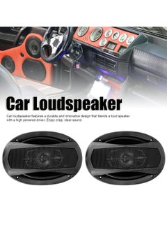 100Miles 800W 3-Way Car Speaker Max Power, 6x9" Woofer, 40mm Midrange Dome, 15mm Super Tweeter, 4 Ohms Impedance T6995  - Image 5
