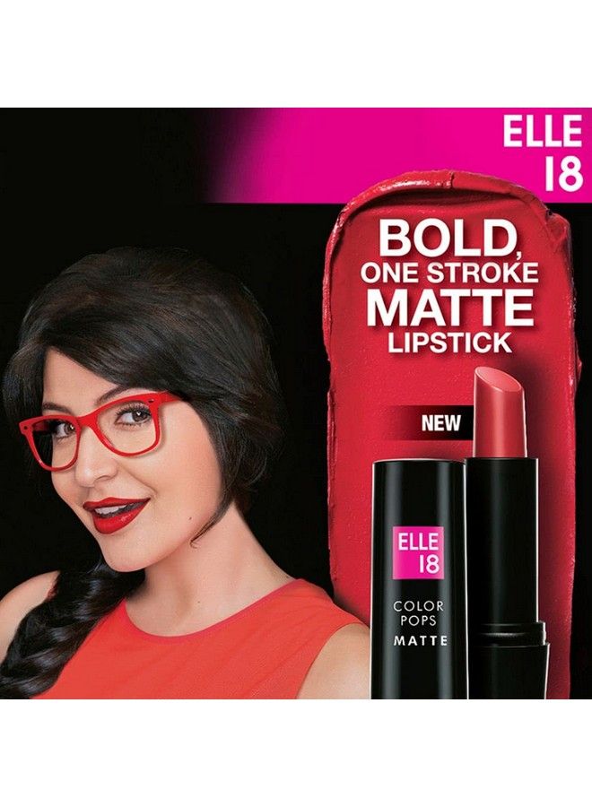 Elle18 Elle 18 Color Pop Matte Lip Color P24 Pink Show 4.3 G - Image 5