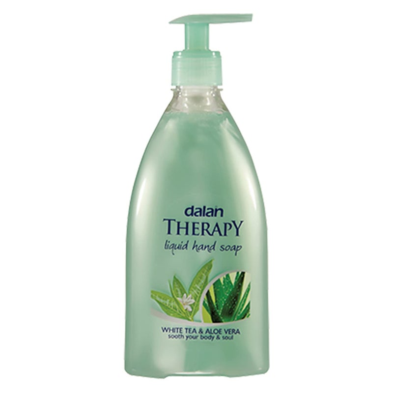 Dalan Therapy Liquid Soap COMBO  White Tea  Aloe Vera 400 ml plus Shea Butter  Silk Protein 400 ml - Image 2