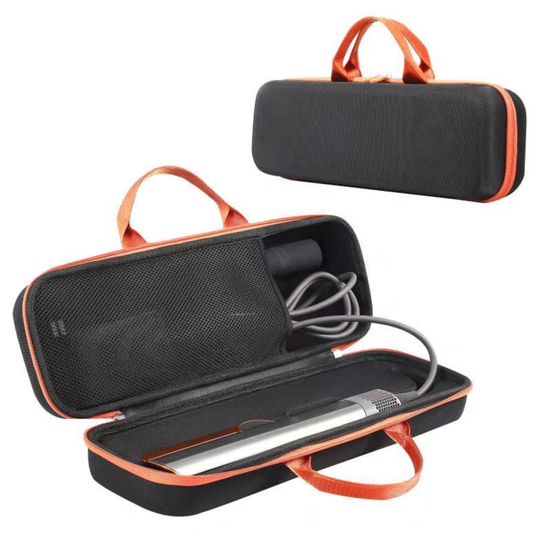 Travel Carrier Bag for Hair Straightener, Layered Hair Accessories Tools Storage Bag, Waterproof Organizer for Hair Straightener Accessories - Image 1