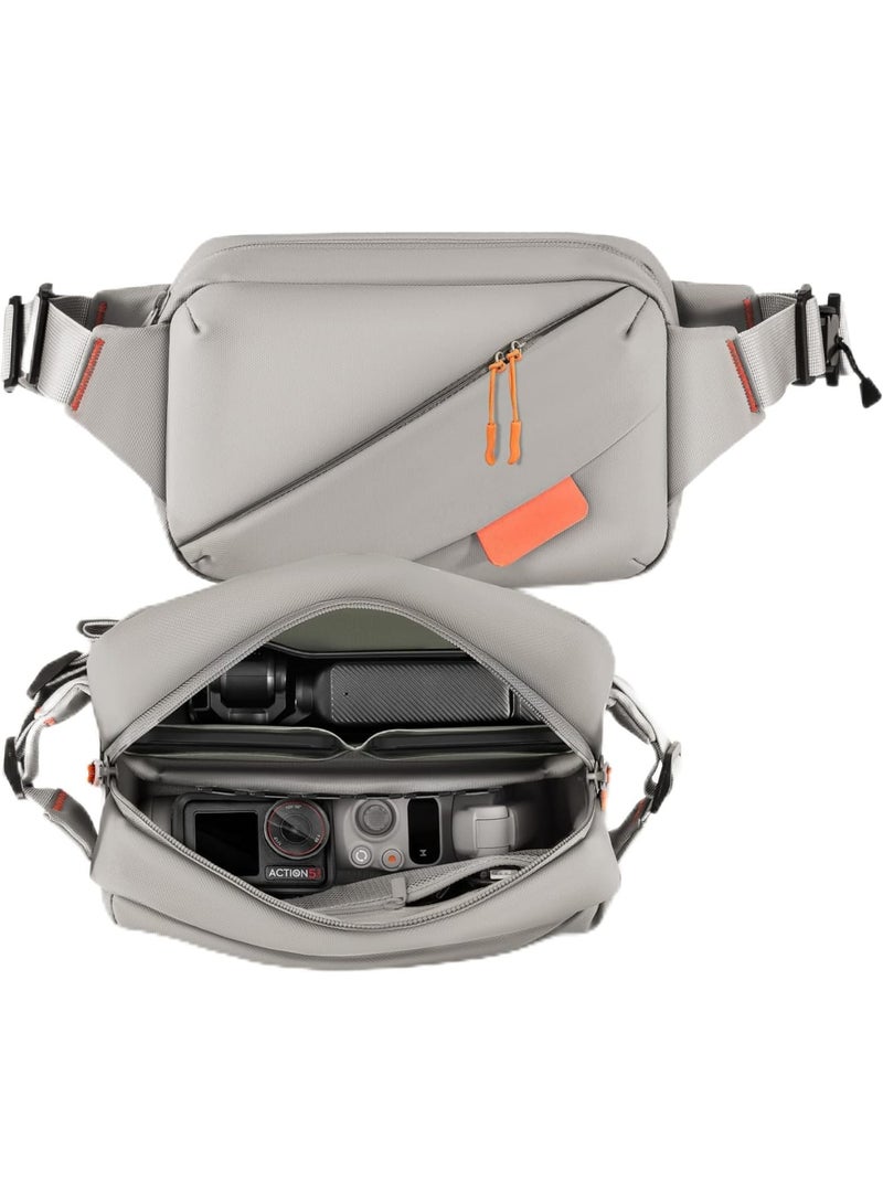 SYOSI Waterproof Camera Storage Bag, All-in-One Portable Travel Case, 900D Polyester Multilayer Organizer, Smart Storage for DJI Osmo Pocket 3 Osmo Mobile 7P Action 5 Pro, for Travel Photography Enthusiasts - Image 1