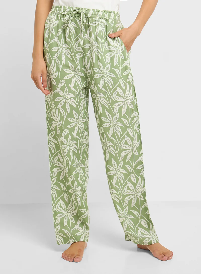 Ginger Cotton T-Shirt & Pyjama Set