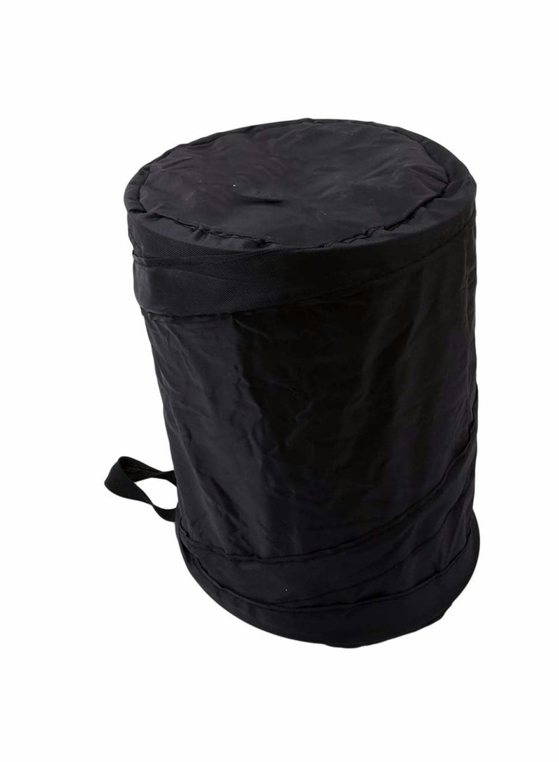 KASTWAVE Car Interior Office Home Mini Home Auto Car Trash Can Garbage Bin Mini Car Trash Can Car Ashtray Container Waste Storage with Card Holder Coin Cup - Image 2