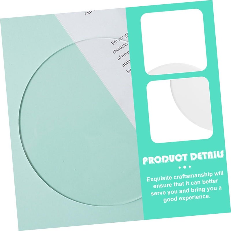 Mipcase 2pcs Clear Acrylic Photo Prop Board Transparent Photography Background For Jewelry Cosmetics Display Accessories - Image 5