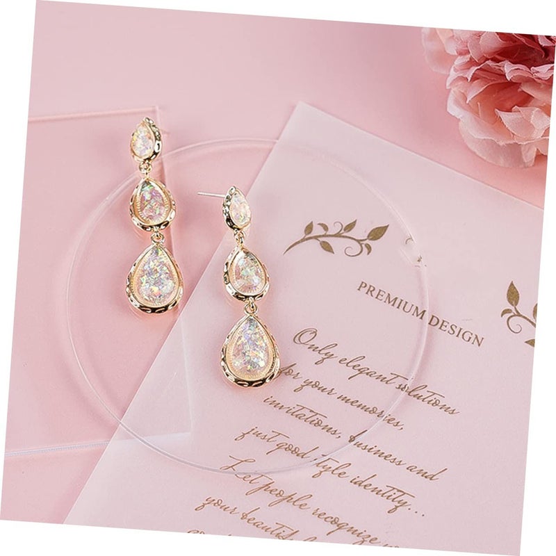 Mipcase 2pcs Clear Acrylic Photo Prop Board Transparent Photography Background For Jewelry Cosmetics Display Accessories - Image 3