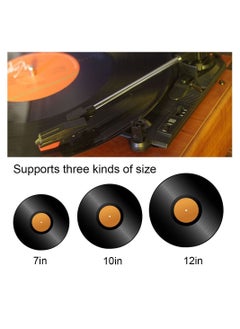 Berma Baby Portable Gramophone Vinyl Record Player Vintage Turntable Phonograph with Built-in Stereo Speakers Bluetooth  - Image 5