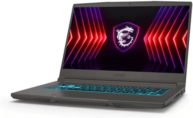 إم اس أي MSI Thin 15 B13UCX | Intel Core i5-13420H | 16GB RAM | 512GB SSD | GeForce RTX2050 4GB GDDR6 | 15.6" FHD IPS 144Hz | Cosmos Gray | Windows 11 Pro | Arabic Keyboard | 9S7-16R831-2257 - (UPGRADED) english Cosmos Grey - Image 1