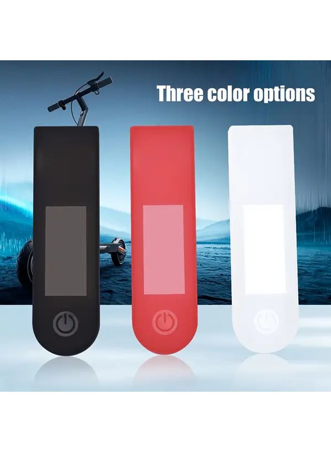 Red Silicone Protective Cover for 4 Ultra Electric Scooter Dashboard Display Screen Switch Panel - Image 2