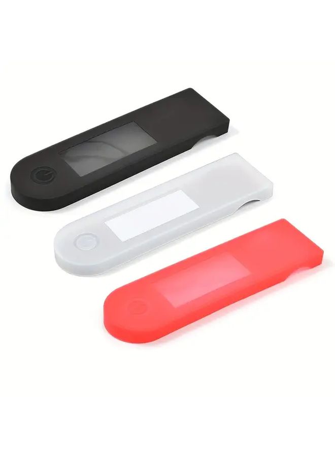 Red Silicone Protective Cover for 4 Ultra Electric Scooter Dashboard Display Screen Switch Panel - Image 1