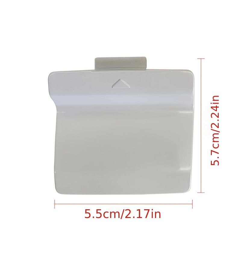 Silvery Tow Eye Hook Cap Cover For BMW 5 Series F10 F18 Rear Bumper 51127240133 - Image 4