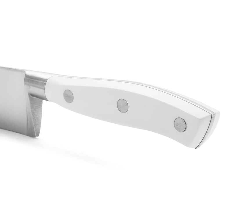 Arcos Forged Professional Chef Knife 8 Inch Stainless Steel. Cooking Knife for Cutting and Peeling Food. Ergonomic Polyoxymethylene Handle and 200mm Blade. Series Riviera. Color White - Image 4