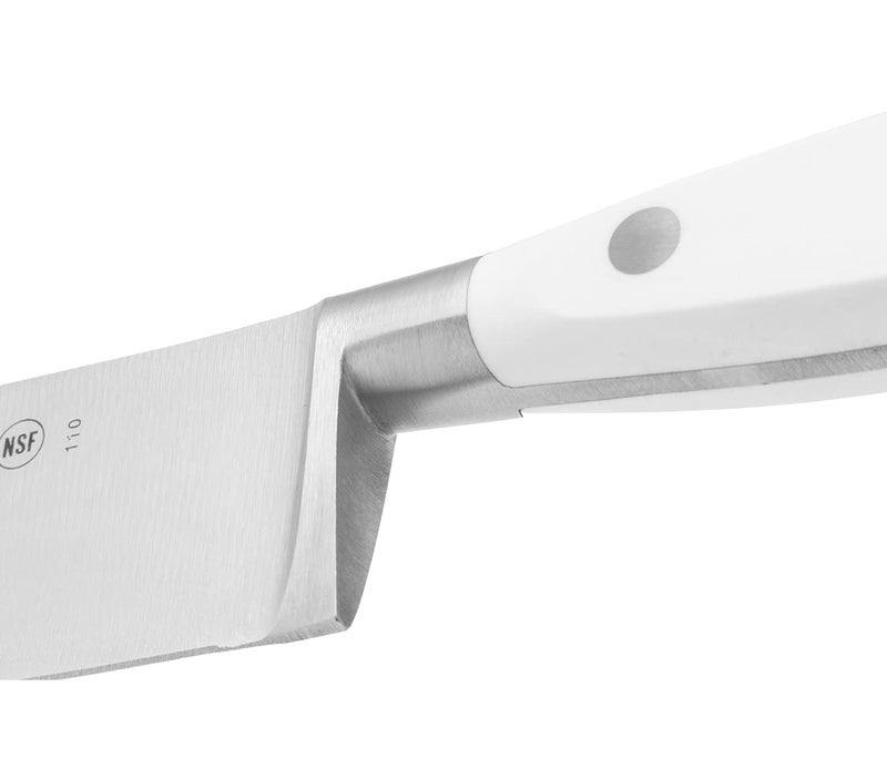 Arcos Forged Professional Chef Knife 8 Inch Stainless Steel. Cooking Knife for Cutting and Peeling Food. Ergonomic Polyoxymethylene Handle and 200mm Blade. Series Riviera. Color White - Image 5