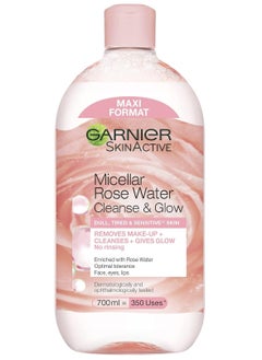 Micellar Rose Water Face Cleanser & Glow Make-up Remover - 700ml