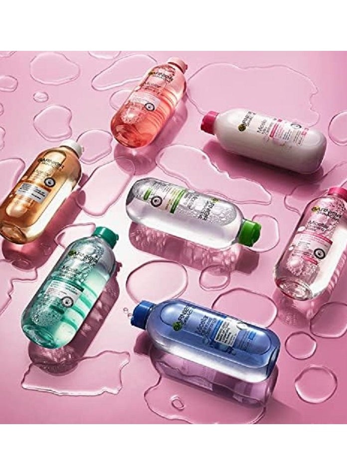 Garnier - Micellar Rose Water Face Cleanser & Glow Make-up Remover - 700ml - Image 1