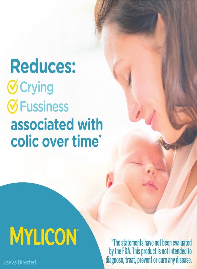 Mylicon Infants' Mylicon Daily Probiotic Drops, for Colic and Fussiness, 8mL, 21 Daily Doses - Image 2