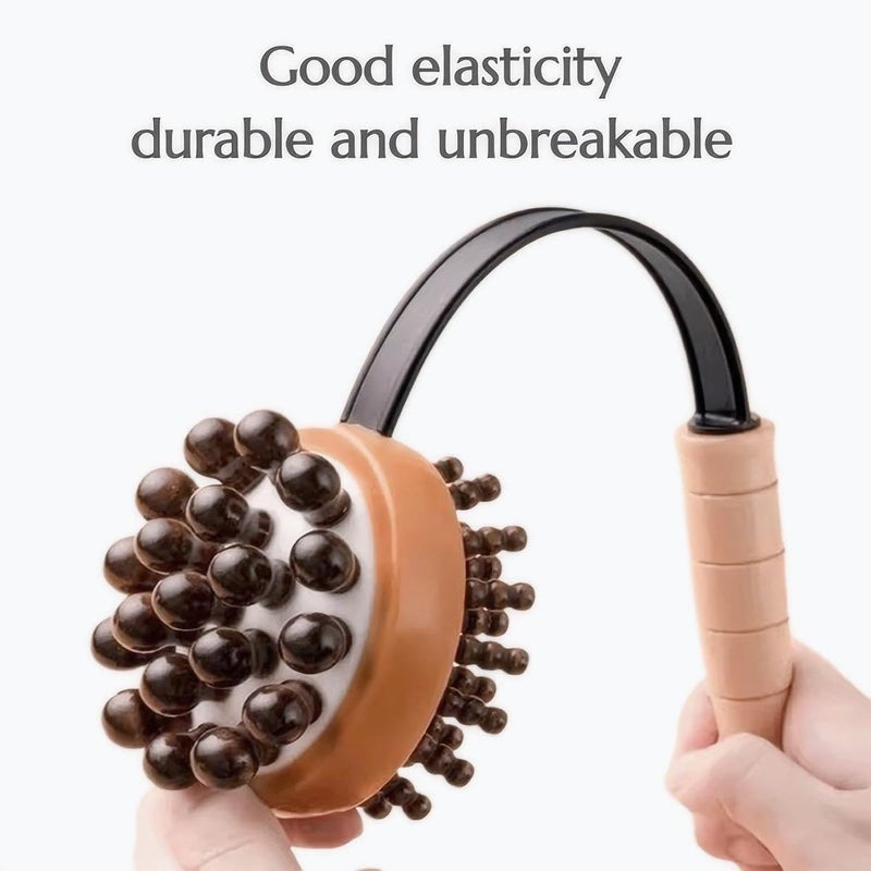 KINTEGOOD Massage Hammer Meridians Back Knock Massager Double Head Back Scratcher Percussion Massager Manual Massage Hammer for Neck Leg Waist - Image 4