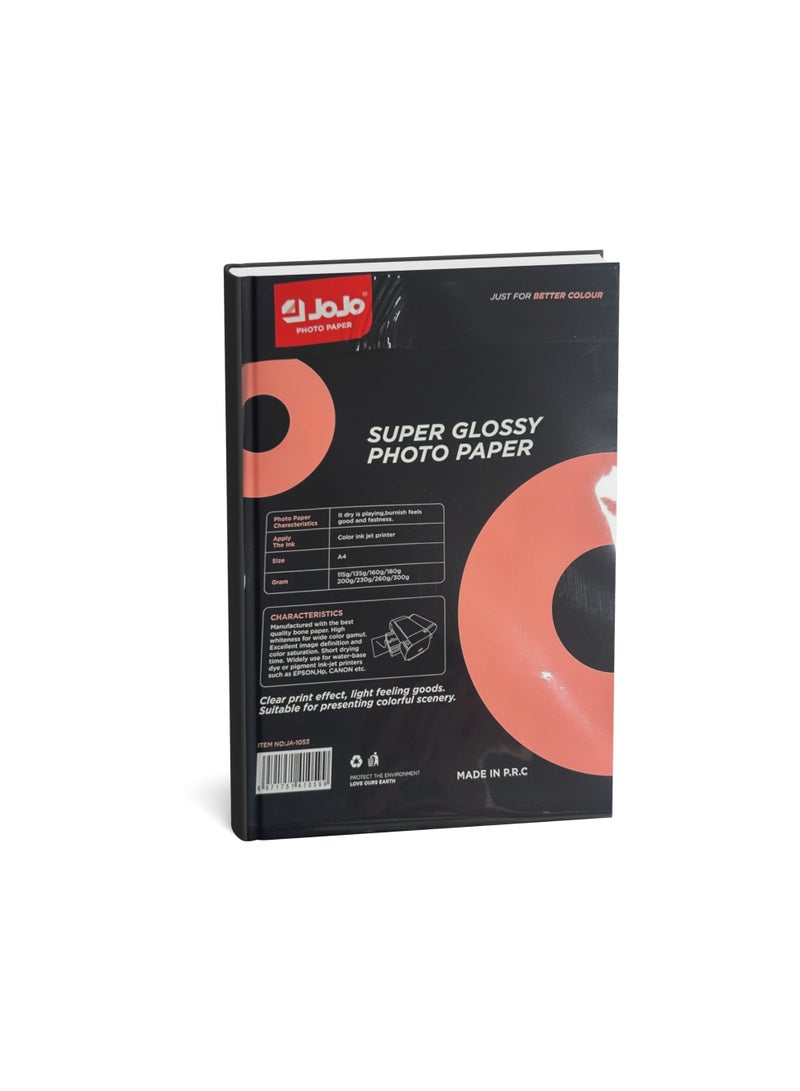 JoJo Double-Sided Glossy & Matte Paper – 135gsm - Image 2