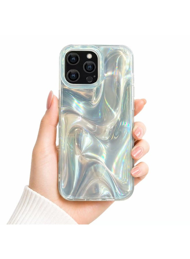Ecosystem Luxury Case for iPhone 15 pro max Shockproof Protective Cover, Stylish Iridescent Design, Camera Protection, Lightweight Slim Case W5 - Image 1