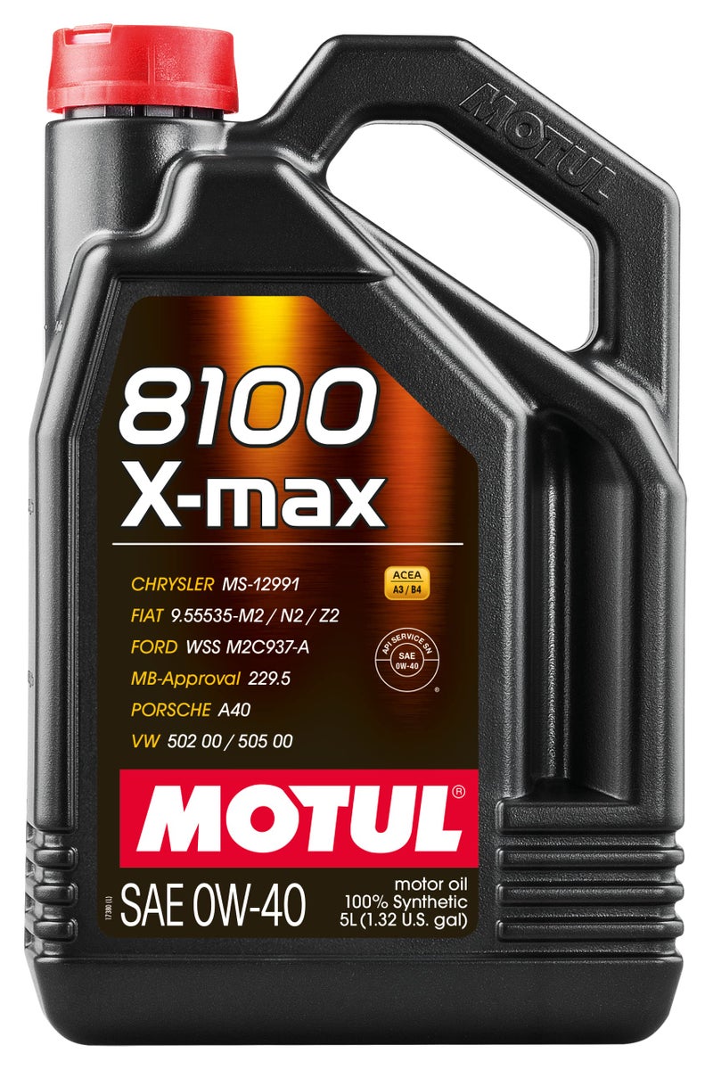 Motul 104533 8100 X-MAX 0W40 4X5L - Image 4