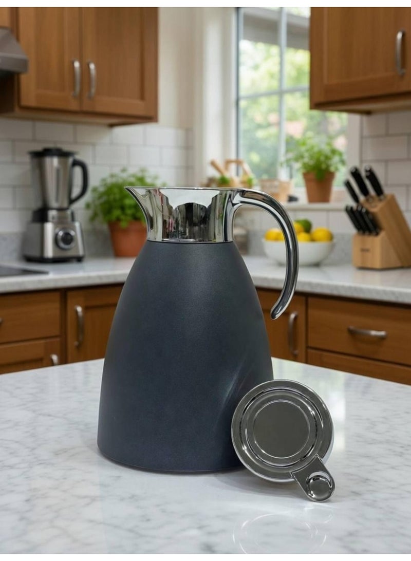 Lavin vaccum Flask 1L/Premium 304 Stainless steel inner/ Double wall Insulated thermos/Long heat retention/Hot&Cold/HB - Image 2
