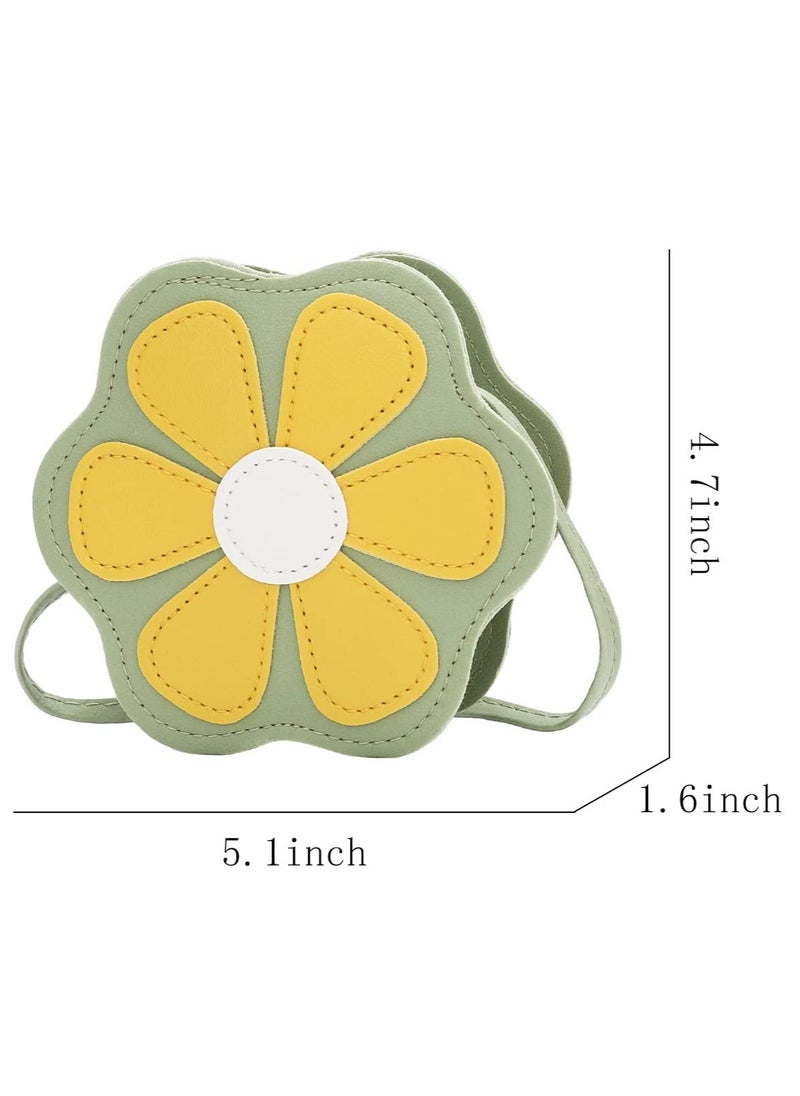 SYOSI - Candy-Colored Children'S Small Bag Foreign Style Fashion  Mini Flower Shape Princess Messenger Bag Baby Coin Purse - Image 1