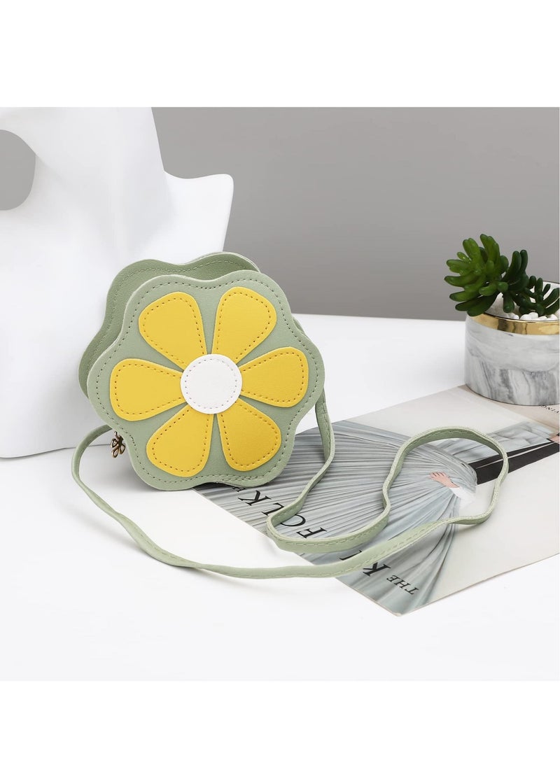 SYOSI - Candy-Colored Children'S Small Bag Foreign Style Fashion  Mini Flower Shape Princess Messenger Bag Baby Coin Purse - Image 1
