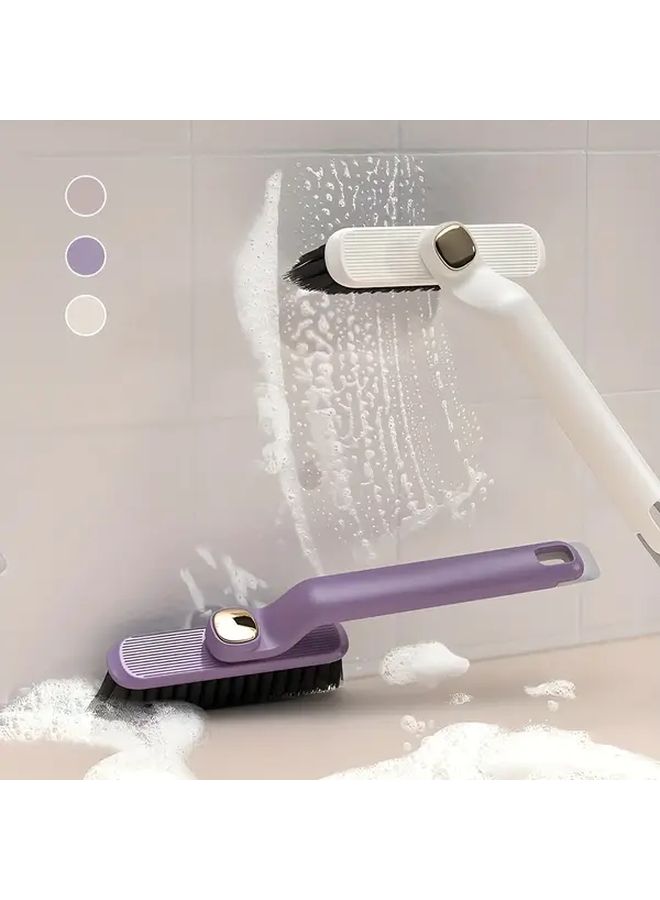 360 Degree Rotating Crevice Brush 3pcs Hard Bristle Scrubber For Tile Grout Dishes And Narrow Spaces - Image 2